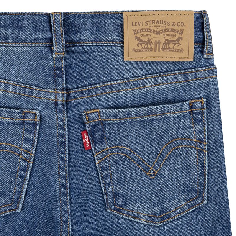 Levis High Rise Flare jeans til barn, Double talk