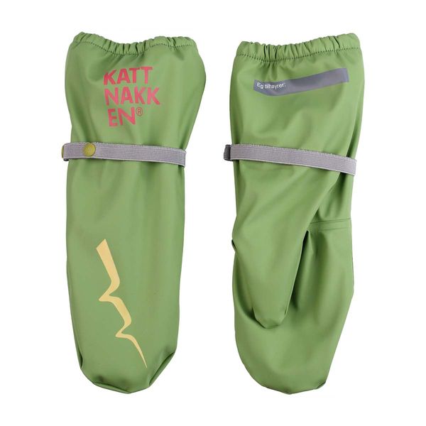 Hovedbilde Kattnakken Superhelt regnvotter, Supergrønn