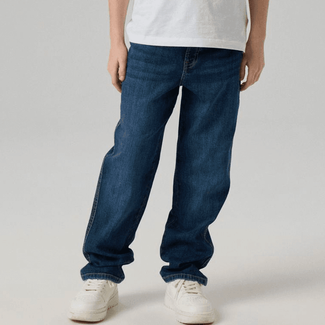 Hovedbilde Name It Nkmryan loose jeans til barn, Dark Blue ...