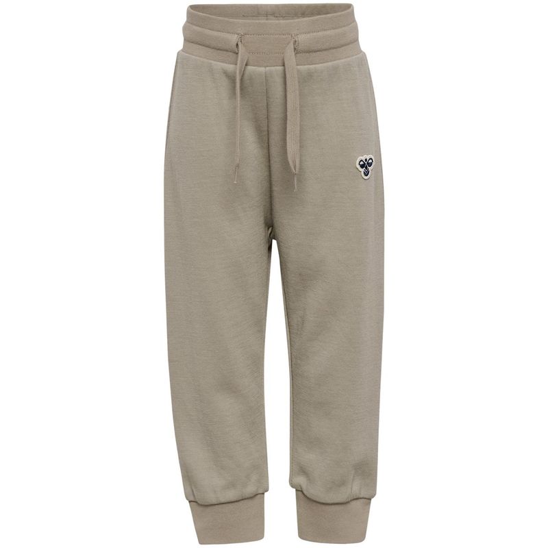 Hummel Hmlmini Bee bukse i ull/bomull, Vintage Khaki