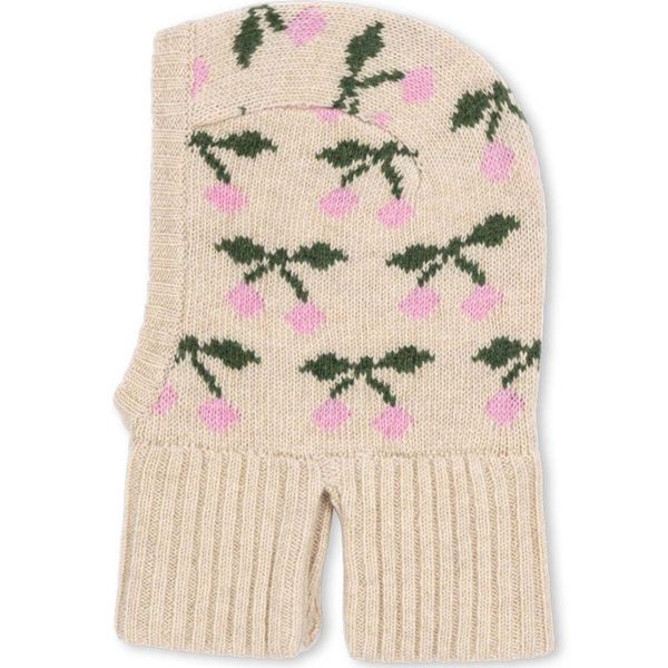 Hovedbilde Konges Sløjd Belou balaclava i ull, Cherry