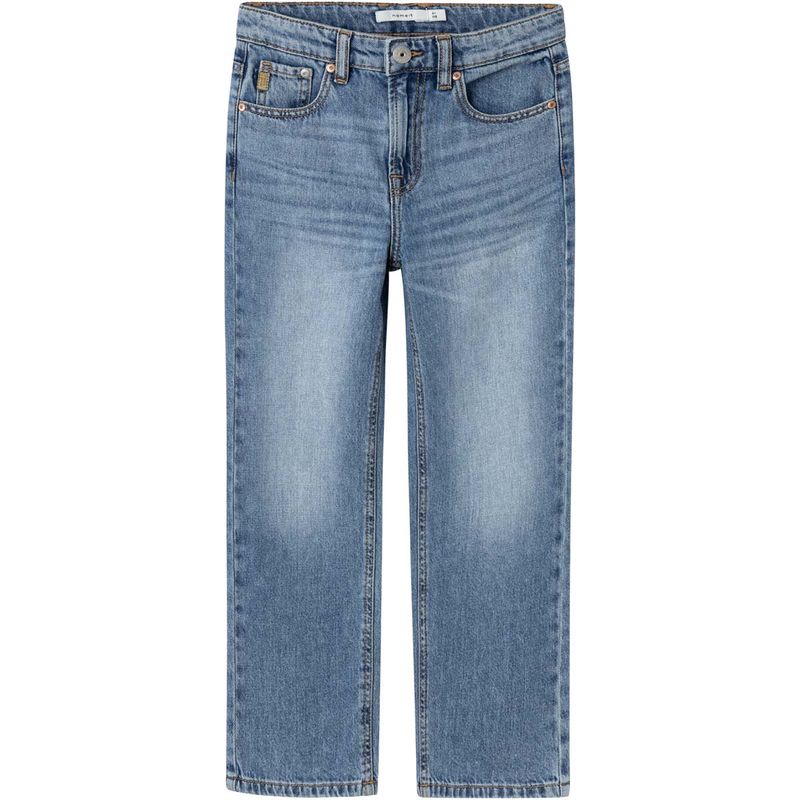Name It Nkmryan 3418 Straight jeans, Medium Blue Denim