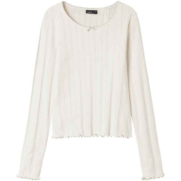 Hovedbilde LMTD Nlfnamel genser til barn, White Alyssum