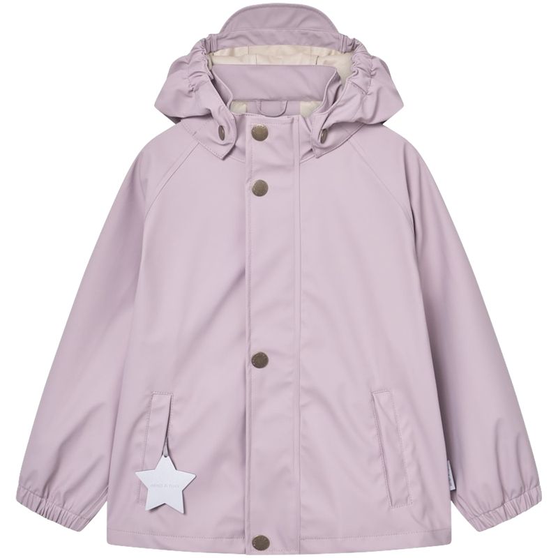 Mini A Ture Matreinar regnsett til barn, Cloud purple
