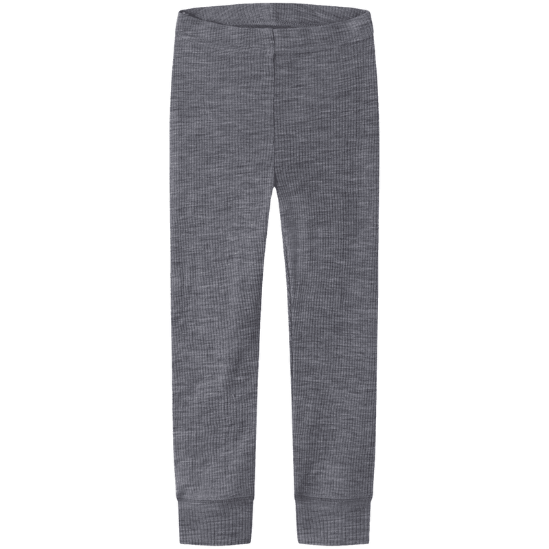Name It Nmnwax Rib leggings i ull småbarn, Folkstone Gray