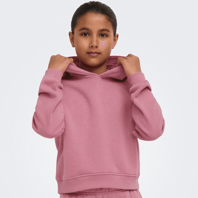 Hovedbilde Kids Only Kogsweat hettegenser til barn, Foxglove