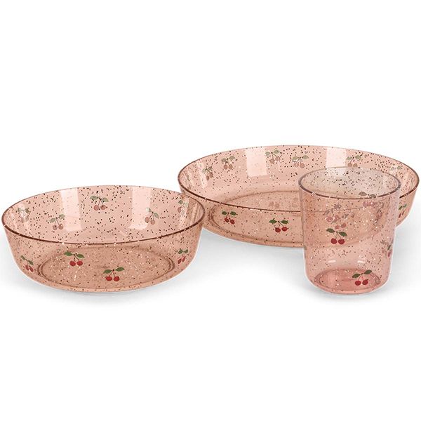 Hovedbilde Konges Sløjd spise-sett til barn, Lemon