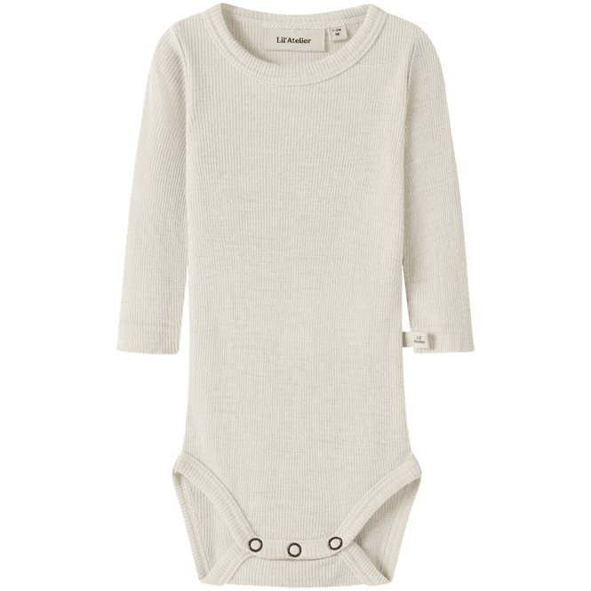 Hovedbilde Lil' Atelier Nbnnalu Rib body i ull/modal, ...