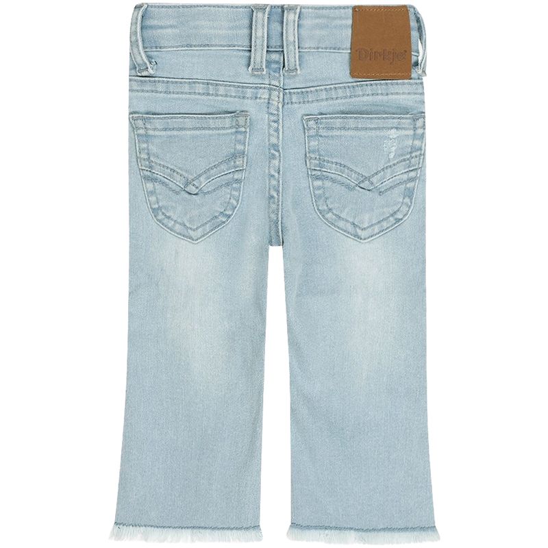 Dirkje flared-jeans til småbarn, Blue jeans