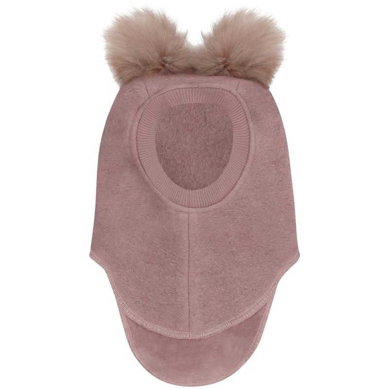 HUTTEliHUT balaclava i ull m/alpakkadusker, Deauville Mauve