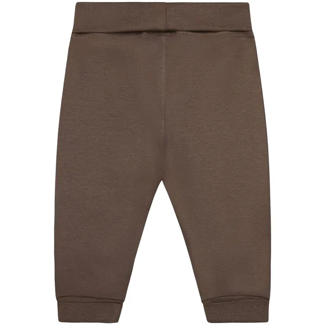 Hovedbilde Minymo joggebukse til baby, Chocolate Chip