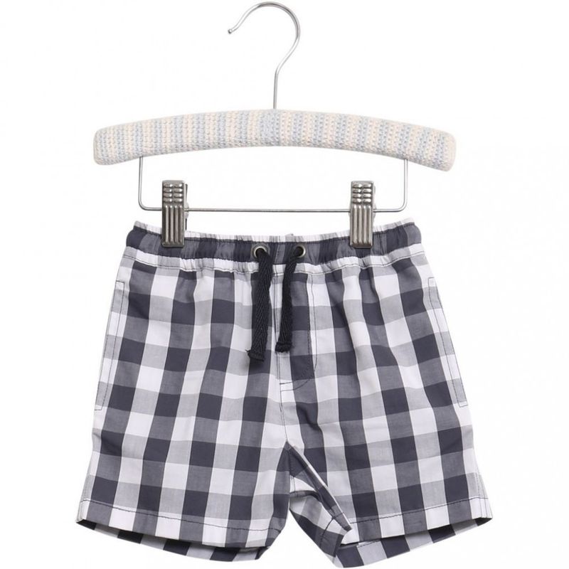 Wheat Anders baby shorts ruter