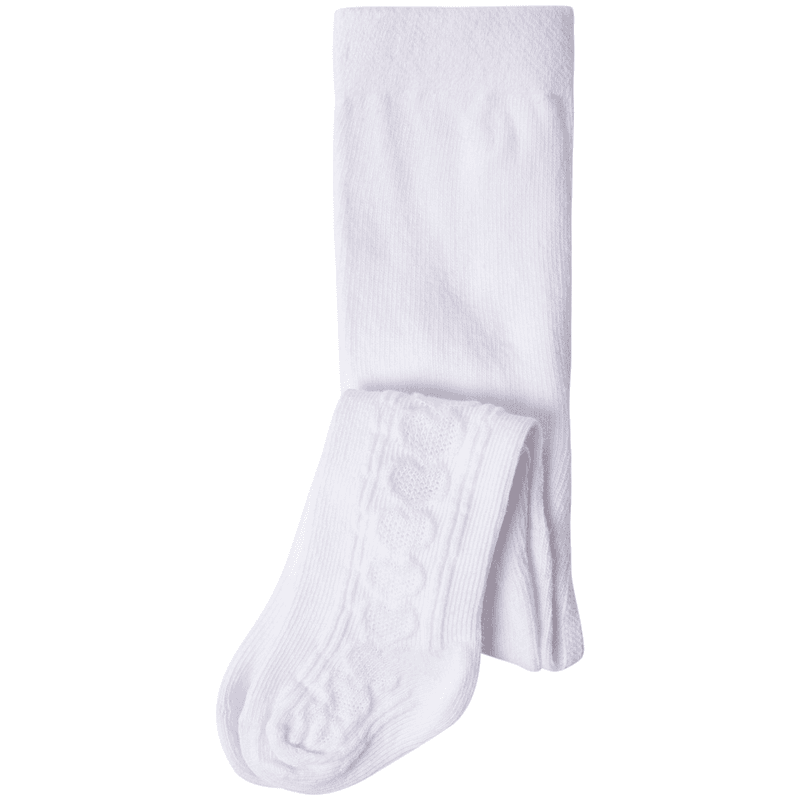 Name It Nbfraina strømpebukse til baby, Bright White