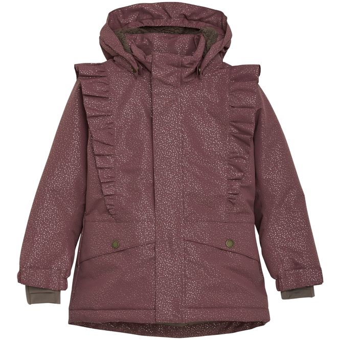 Hovedbilde EnFant vinterjakke til barn m/volanger, Rose ...