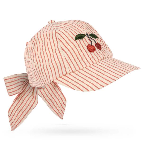 Hovedbilde Konges Sløjd Ellie caps til barn, Amour Stripe