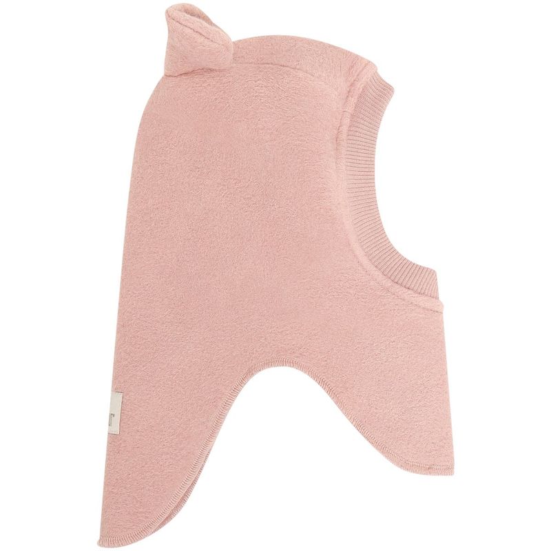 HUTTEliHUT balaclava i ull m/ører, Deauville Mauve