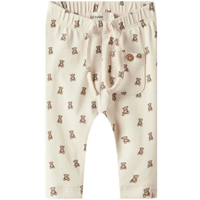 Hovedbilde Lil' Atelier Nbngayo bukse til baby, Turtledove