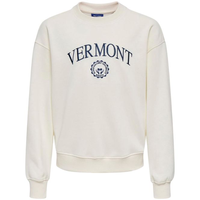Hovedbilde Only & Sons Osjcole sweatshirt, Egret
