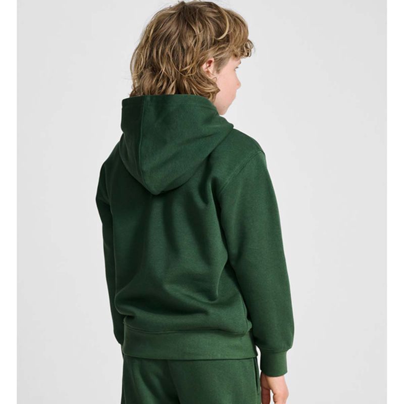 Hummel Clean hettegenser til barn, Dark Green