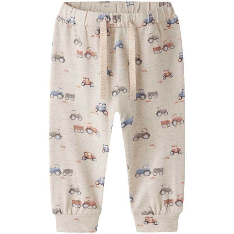 Name It Nbmfotractor bukse til baby, Peyote Melange