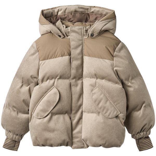 Hovedbilde Wheat Mads boblejakke til barn, Grey Stone