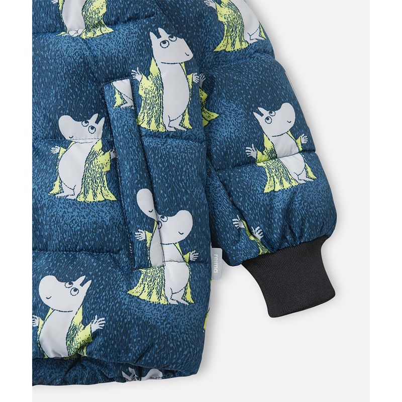 Reima Lykta Moomin vinterjakke til småbarn, Navy