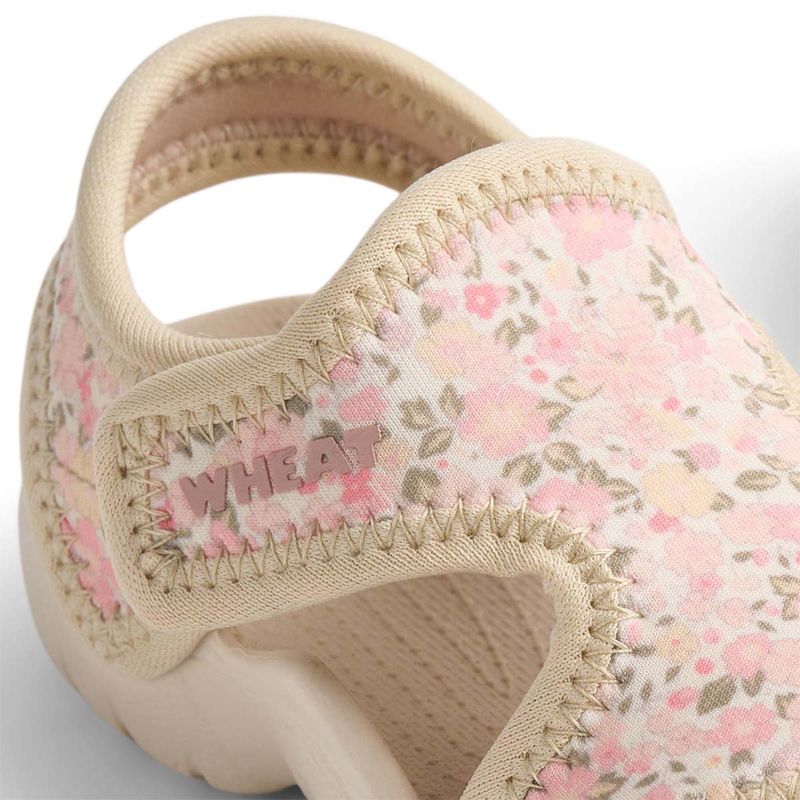 Wheat Bani sandaler til barn, Powder flowers and seashells