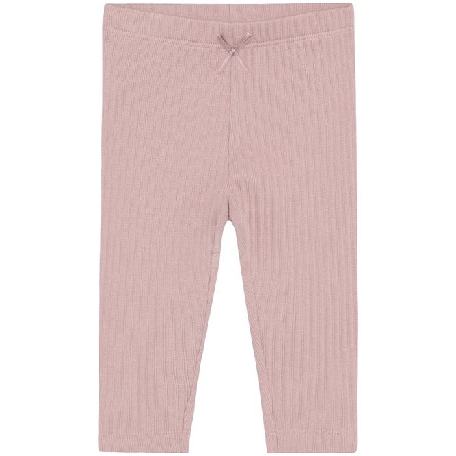 Hovedbilde EnFant Pointelle leggings til baby, Adobe Rose