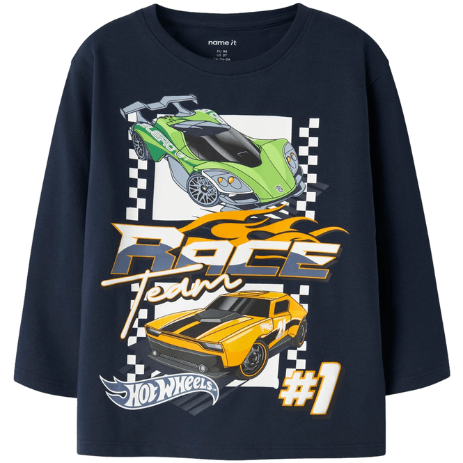 Hovedbilde Name It Nmmjunior Hot Wheels genser, Navy Blazer