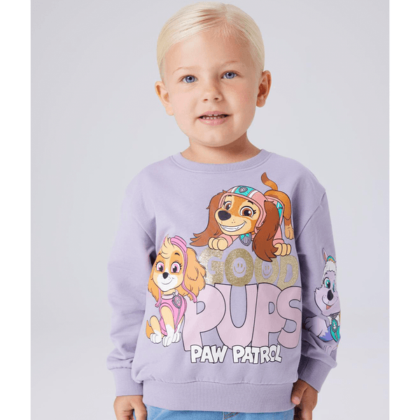 Hovedbilde Name It Nmfjara Paw Patrol swearshirt, Lavender ...