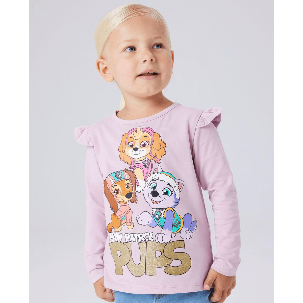 Name It Nmfjaba Paw Patrol genser, Dawn Pink