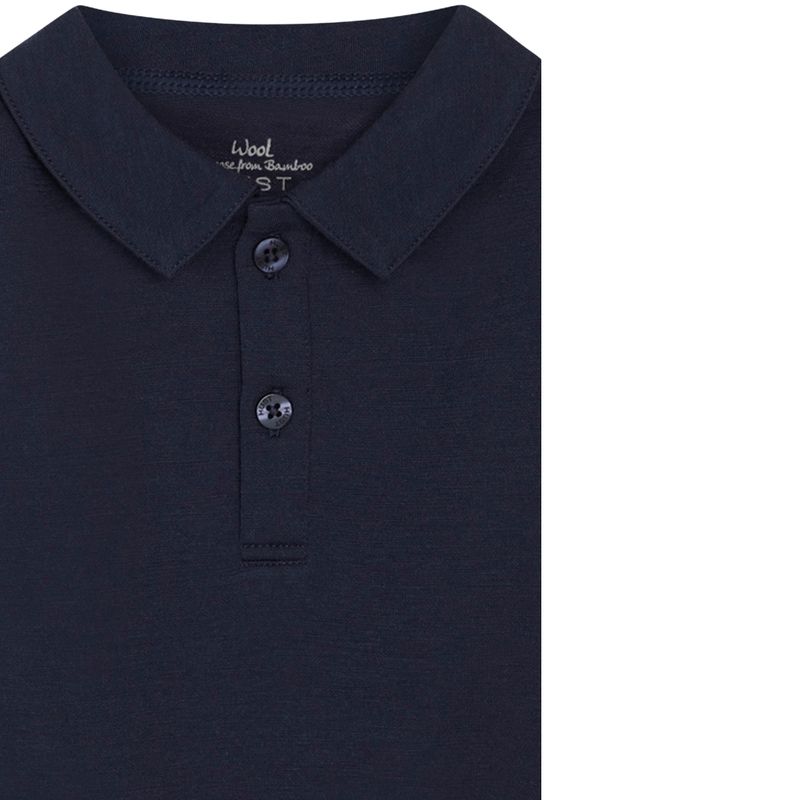 Hust & Claire Baldur body i ull/bambus, More Navy