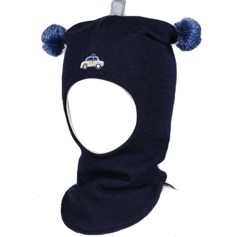 Kivat Cable balaclava med politibil, Marine
