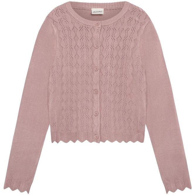 Hovedbilde Minymo cardigan til barn, Fawn