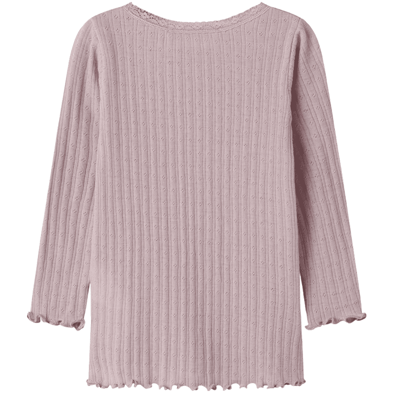 Name It Nmfwossa genser i ull/silke til småbarn, Violet Ice