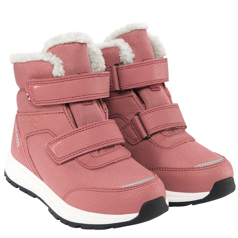 Viking Equip Warm WP 2V vintersko til barn, Pink