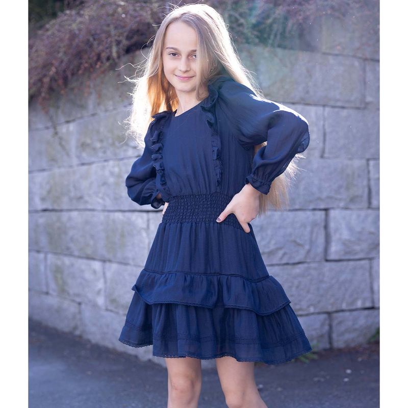 Vilje & Ve Ane kjole til barn, Dark navy