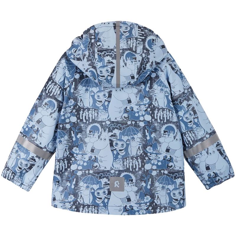 Reima Moomin Vesi regnjakke til småbarn, Airy Blue