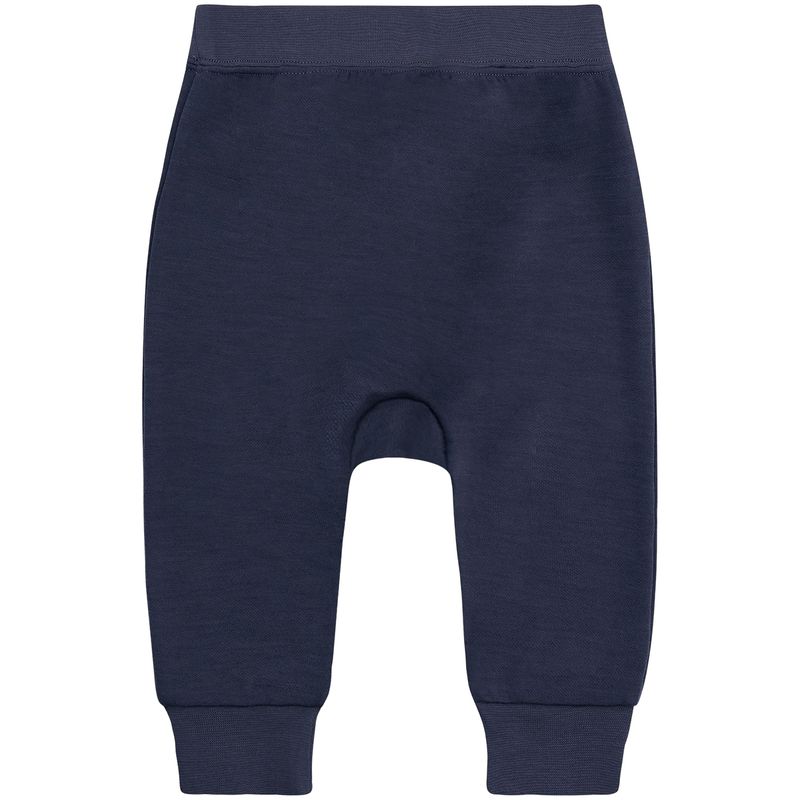 Hust and Claire Gaby ull/bambus bukse, More Navy