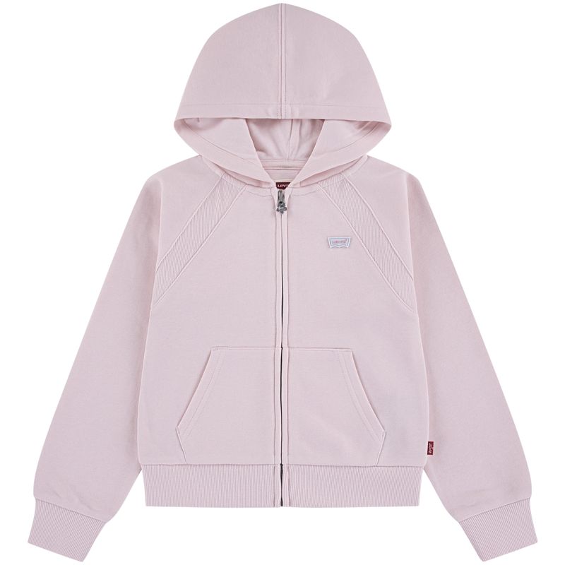 Levis Meet and Greet zip-genser til barn, Crystal Pink