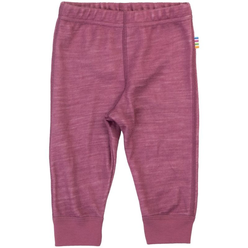 Joha leggings i ull/bambus til baby og småbarn, Bordeaux