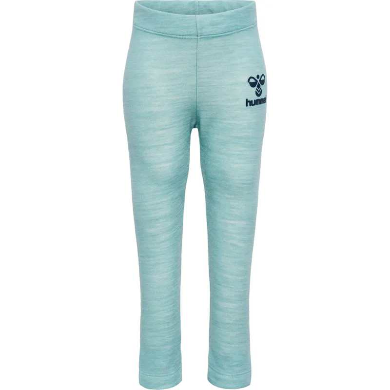 Hummel Wolly ulleggings til barn, mineral blue