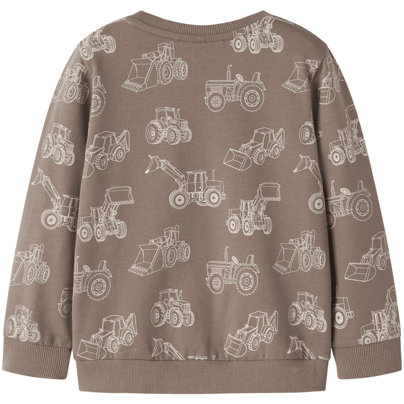 Name It Nmmvaron sweatshirt til småbarn, Fossil
