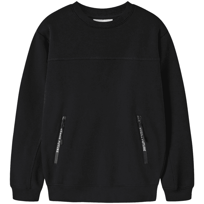 Hovedbilde Name It Nkmleo sweatshirt til barn, Black