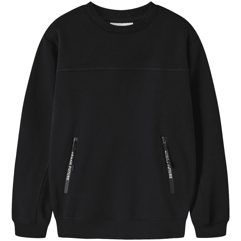 Name It Nkmleo sweatshirt til barn, Black