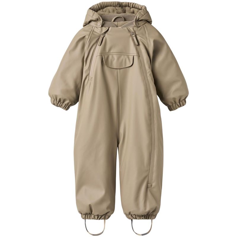 Wheat Evig vinterregndress til baby, Grey Stone