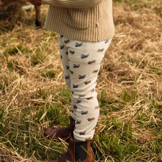 Hovedbilde Lil' Atelier Nmmnalu leggings ull/modal småbarn, ...