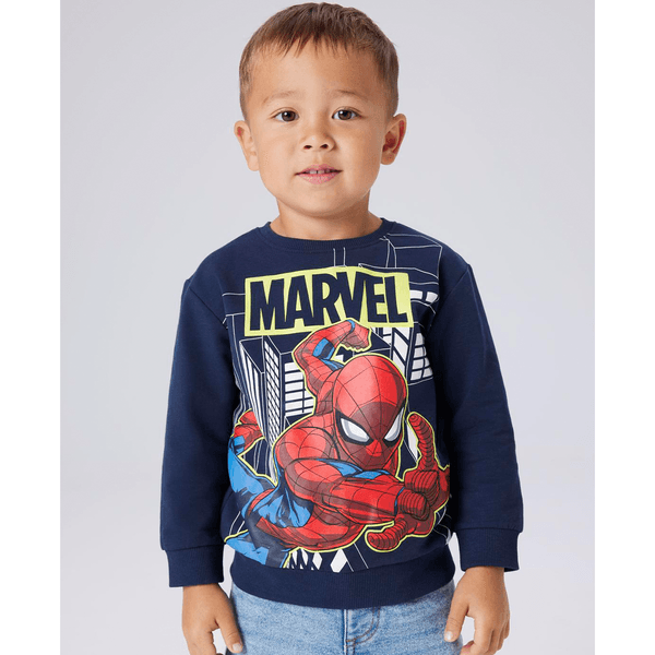 Hovedbilde Name It Nmmdion Spiderman sweatshirt, Navy Blazer