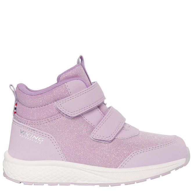 Hovedbilde Viking Bouncy Glitter Mid WP 2V overgangssko, ...