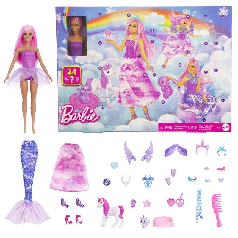 Barbie Fantasy julekalender 2025